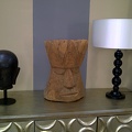 scultura legno mortaio