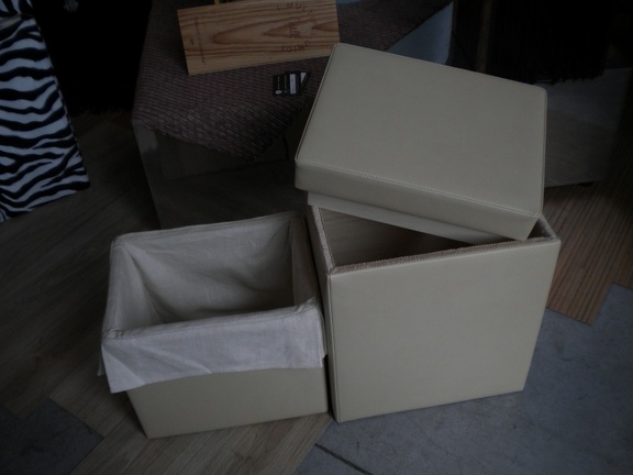 set Box-Puff e porta carte