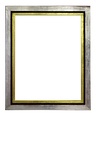 cornice oro argento