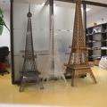 Torre Eiffel in cartone-plexiglass-ferro 